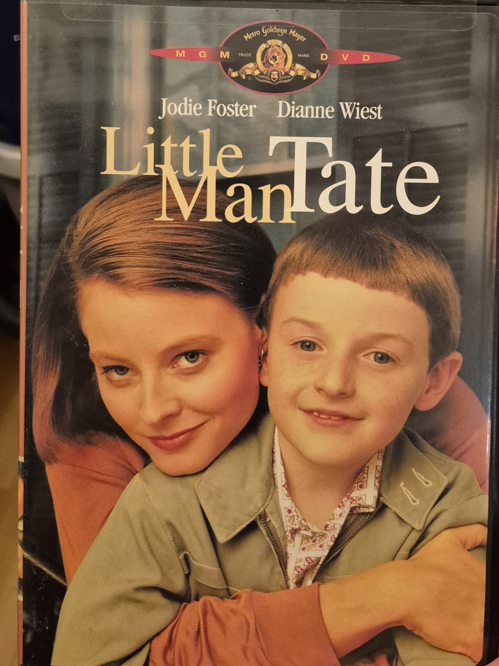 Little Man Tate (MGM DVD) — Beige and Pink Cover special features Jodie Foster
